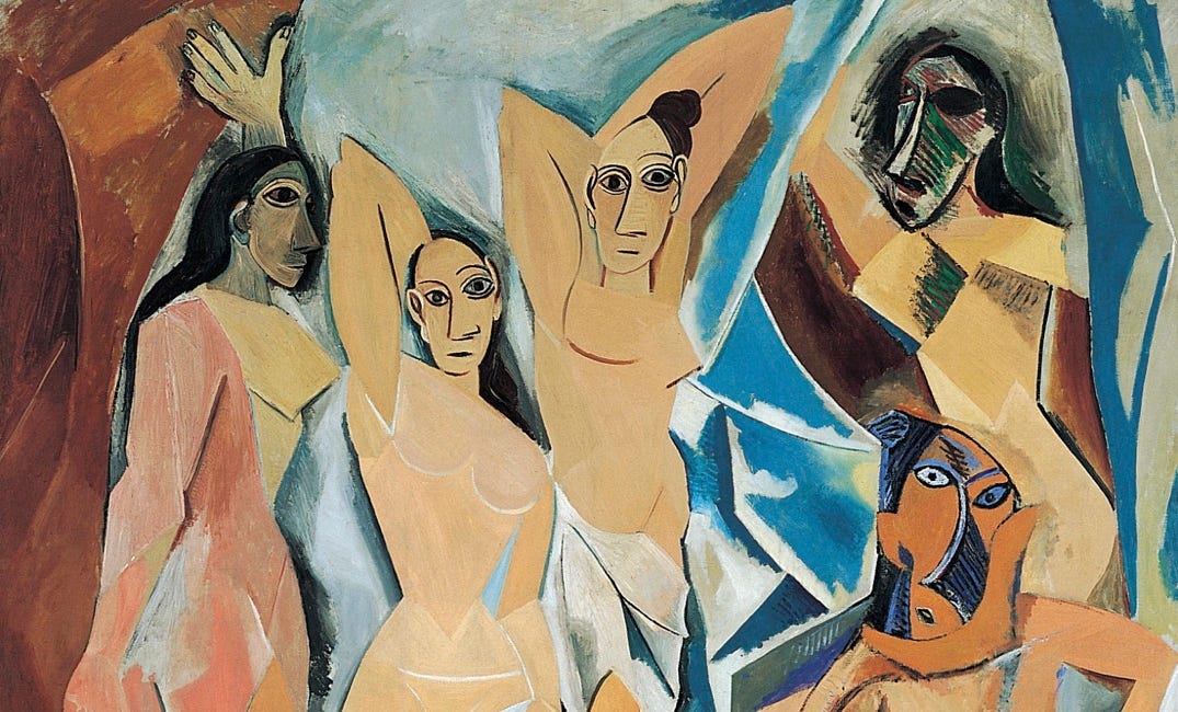 1000 Words: Picasso's "Les Demoiselles d'Avignon"