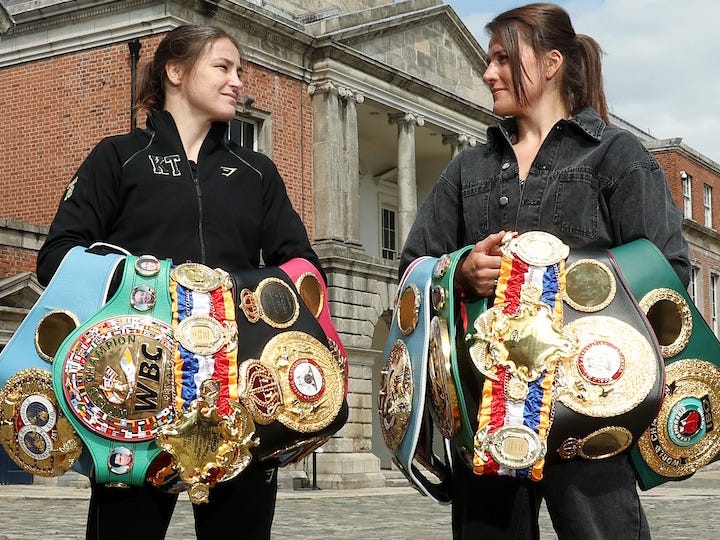 It's fight week for Katie Taylor & Chantelle Cameron