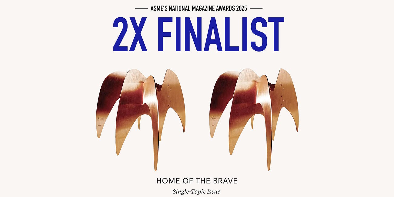 The National Magazine Awards salute Long Lead