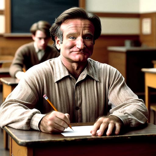 When will AI pass the Robin Williams test?