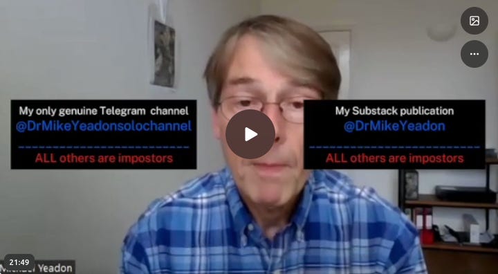 'Silver Bullet' – Dr. Mike Yeadon's Address to Northern Ireland Parliament