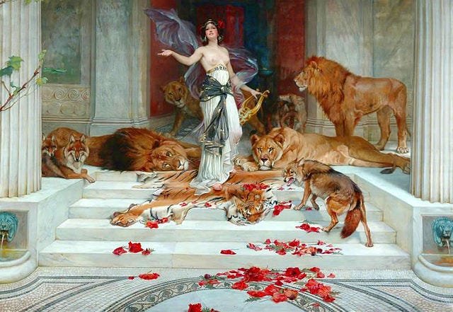 Circe's Magick Spell On Odysseus