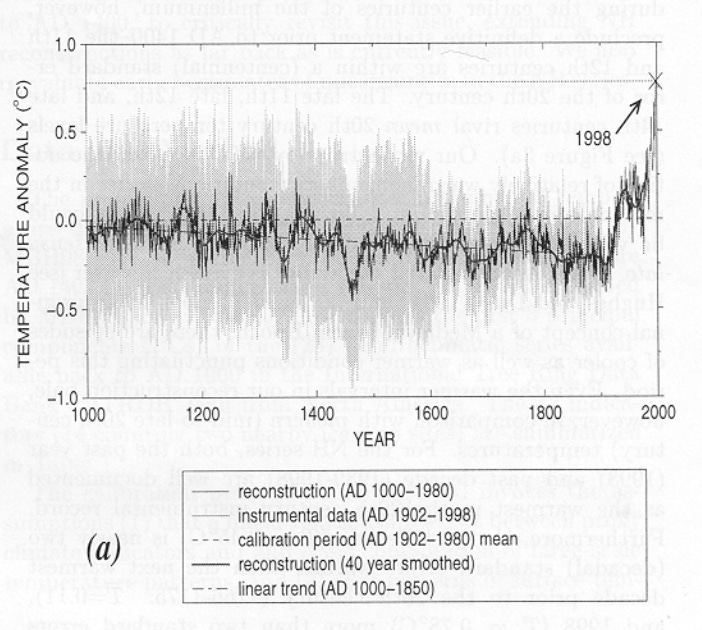 Michael Mann's Hockey Stick Graph Shouldn't Show The Mid-Century Temperature Decline