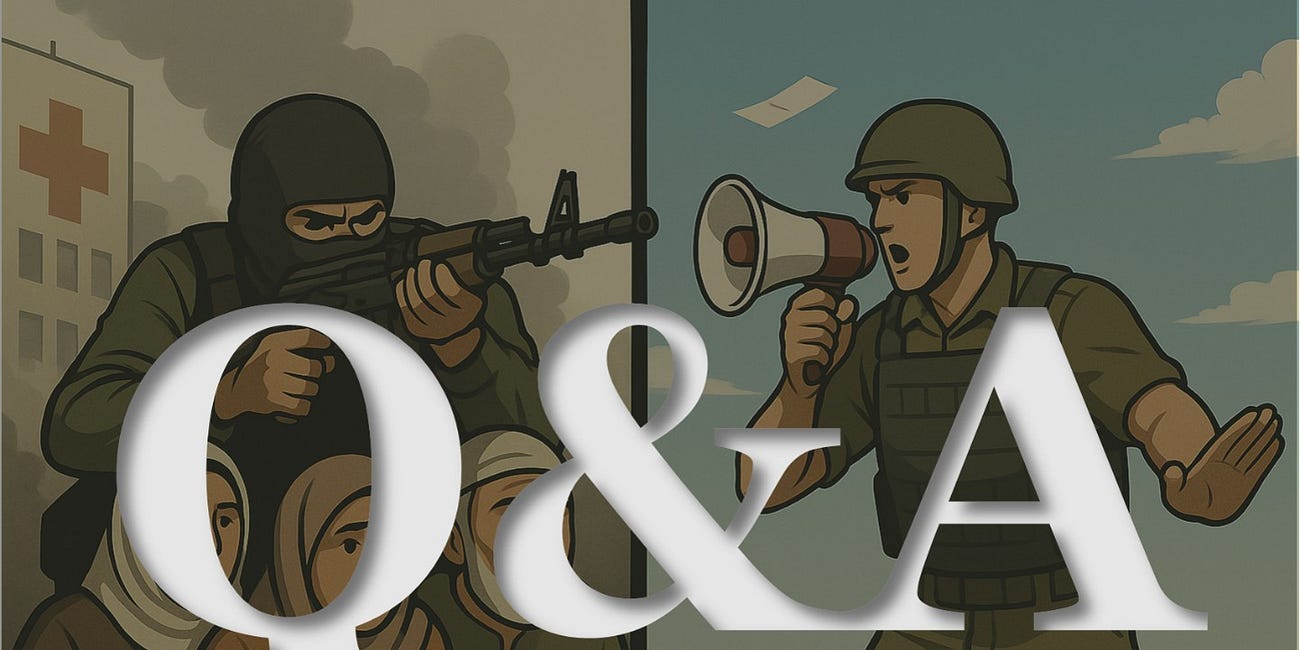Q&A on THE 'GENOCIDE' ACCUSATION (against Israel)