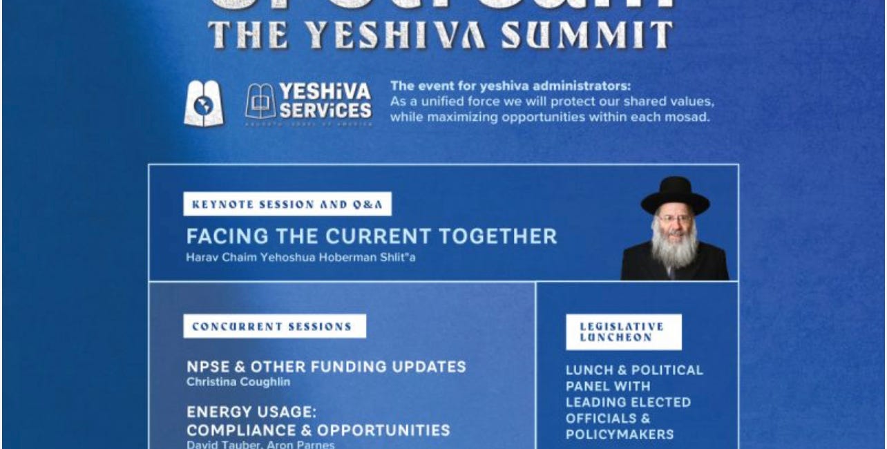 It’s NOT kosher: Agudah’s Yeshiva Summit, and the unclean mix that our communal organizations have become 