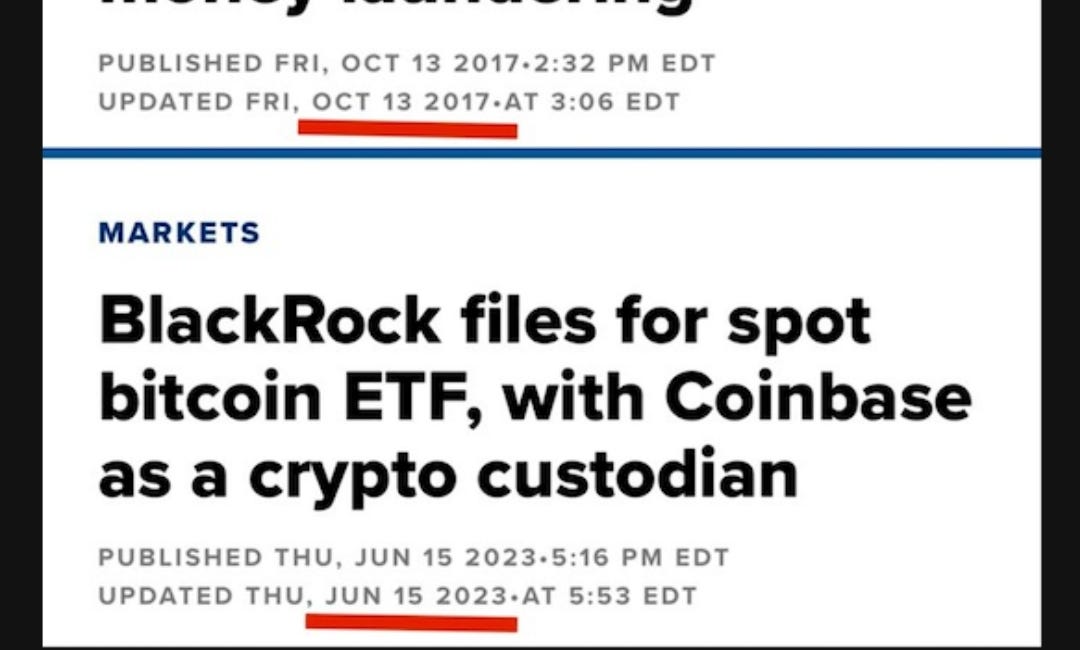 Blackrock wants Bitcoin for Dinner