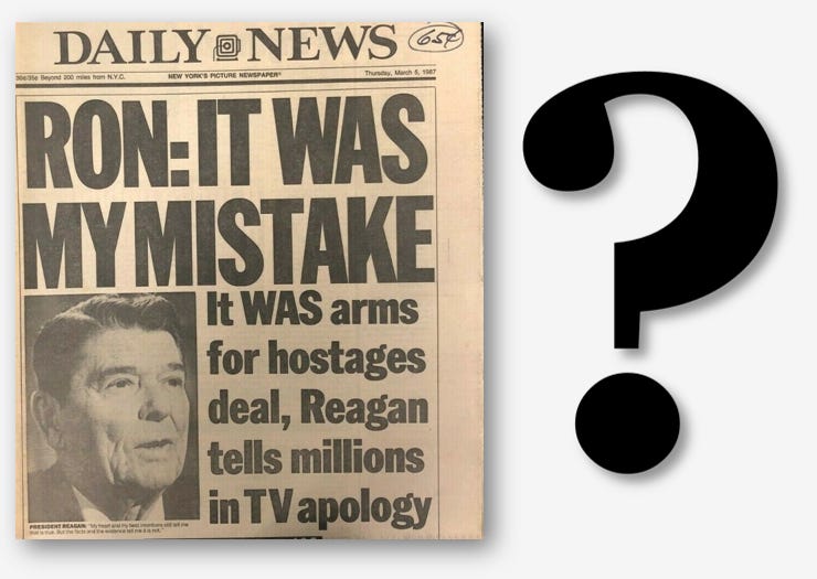 IRAN-CONTRA: STILL A MYSTERY. Part 3: Media, Scholars, and public memory.