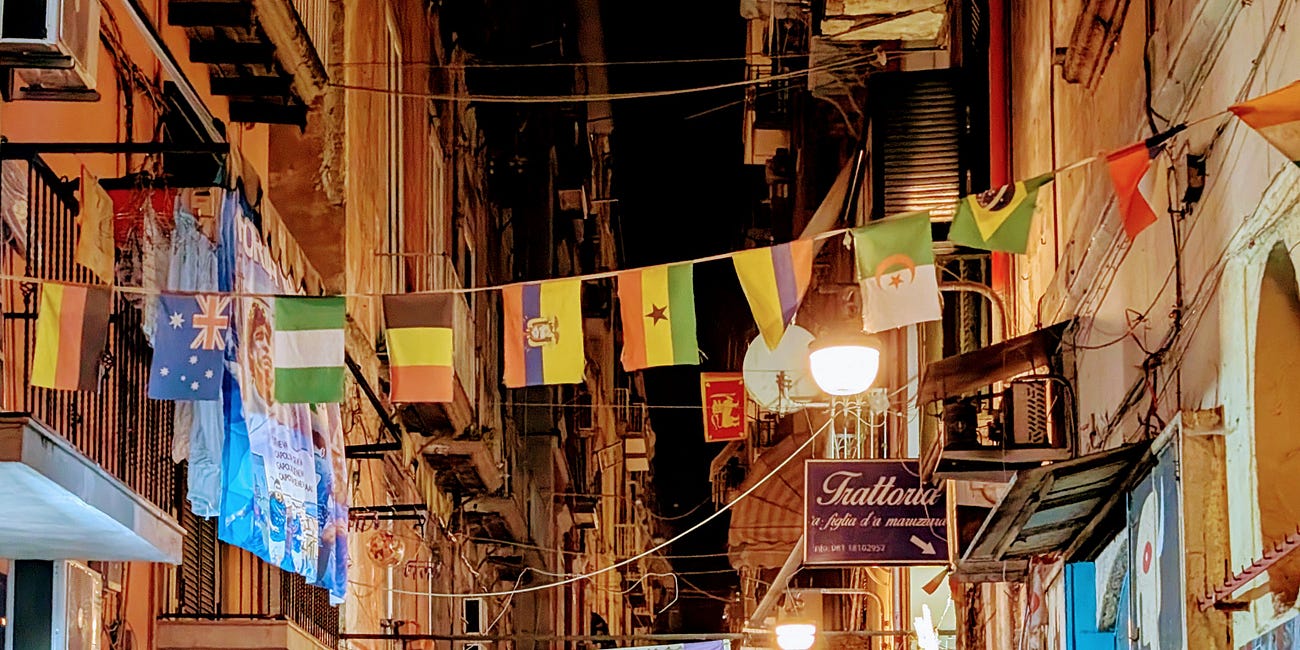 What If I'm the Plot Twist? A Dispatch from Napoli.