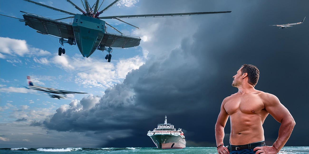 Florida Man Solves Climate Change with Ice and Helicopters - 9/29/2024