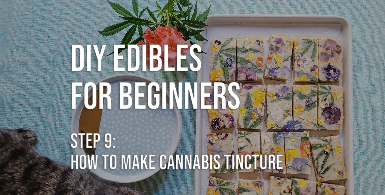 How to Make a C*nn*bis Tincture