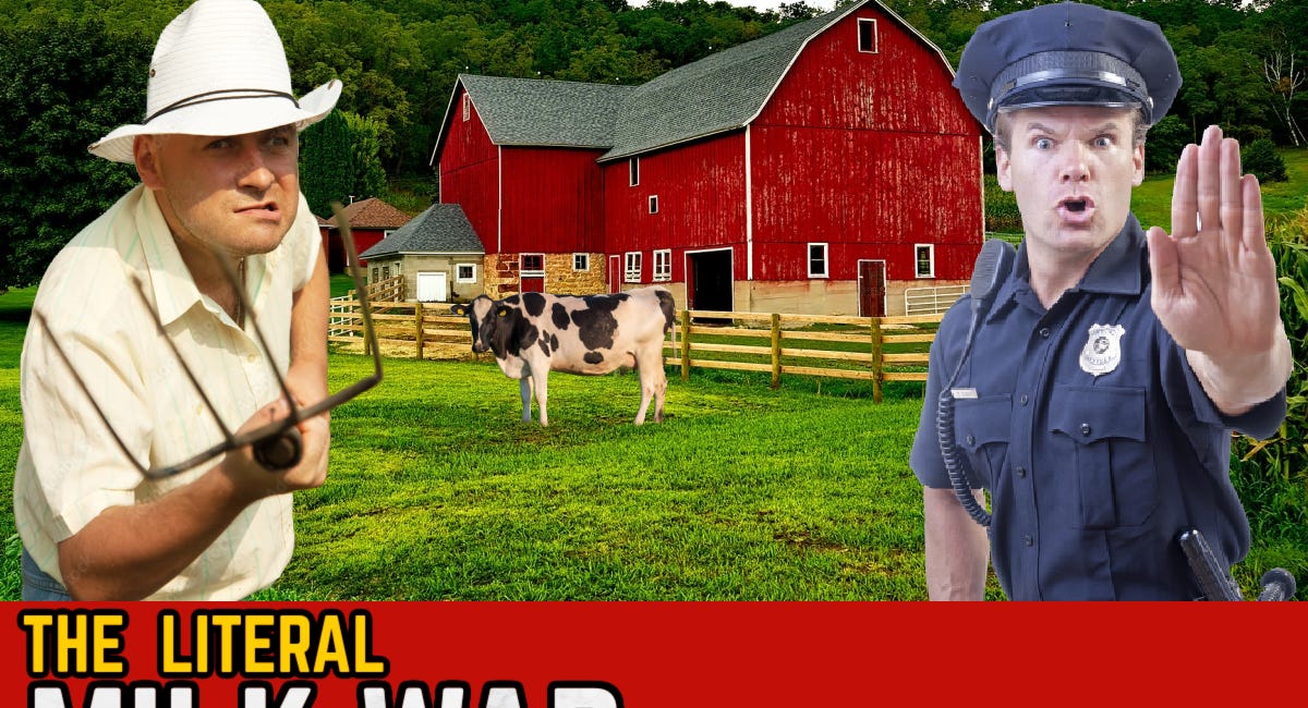 The Literal Milk War & the Rise of the DAIRY CARTEL: Raw Cheese and Untold History (PART 1)