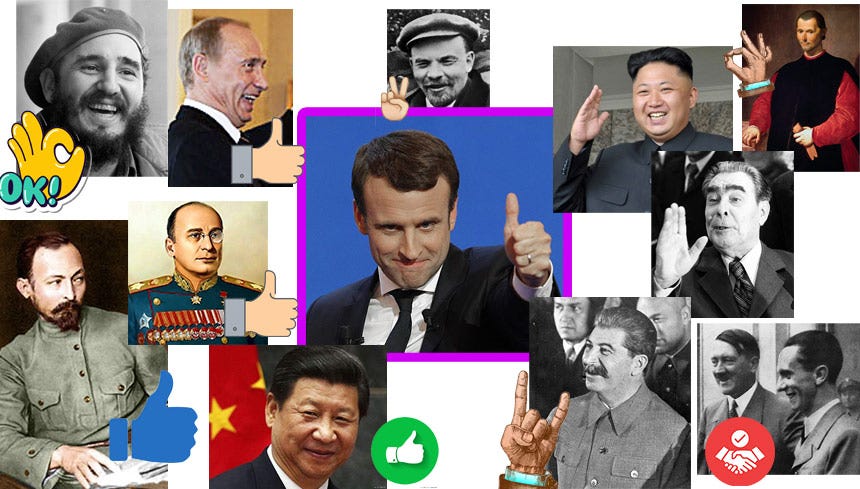 Renaissaince dell'URSS! Macron vuole censura sui social e videosorveglianza per la sicurezza in Francia