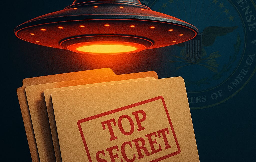 Η ΥΣΤΕΡΙΑ ΓΙΑ ΤΑ UFO ΗΤΑΝ ΠΑΡΑΠΛΗΡΟΦΟΡΗΣΗ ΤΟΥ ΠΕΝΤΑΓΩΝΟΥ – ΓΙΑ ΝΑ ΚΑΛΥΨΕΙ ΜΥΣΤΙΚΗ ΤΕΧΝΟΛΟΓΙΑ