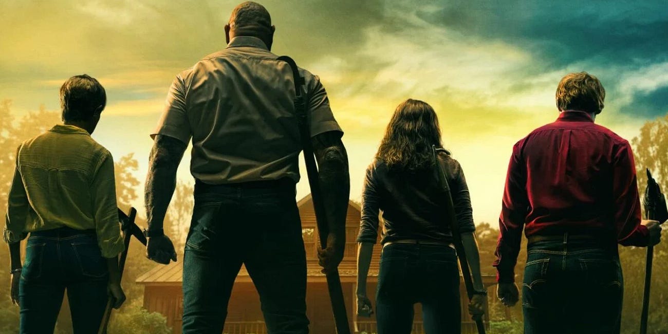 Knock at the Cabin, Written, Produced, and Directed by M. Night Shyamalan