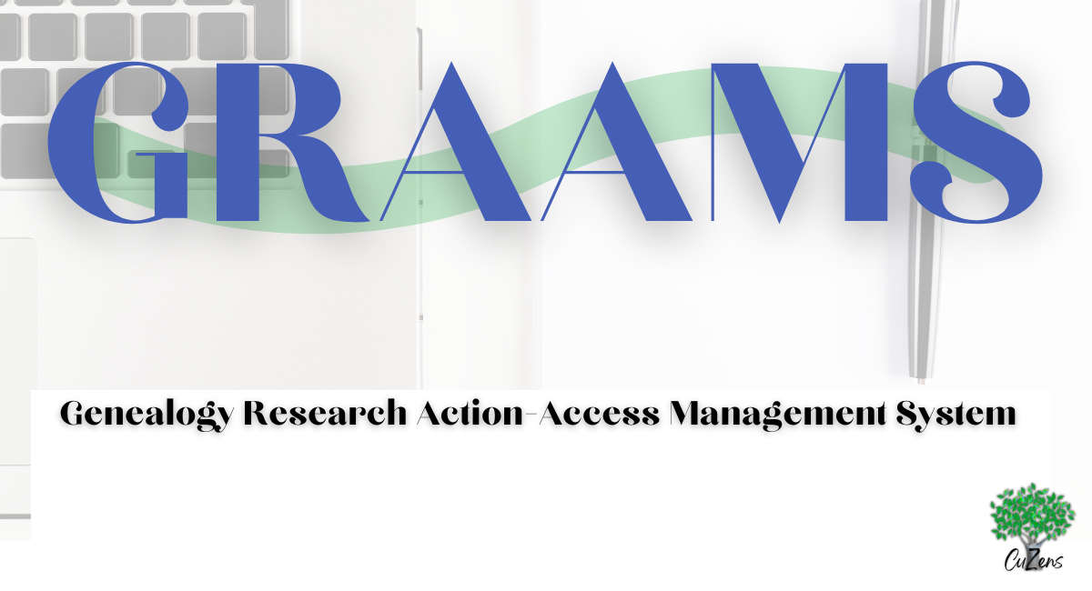 Genealogy Research Action-Access Management System