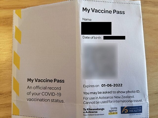Health NZ says 'error made' in figure of eleven thousand 'vaccine' exemptions awarded: revised down to eight thousand. 