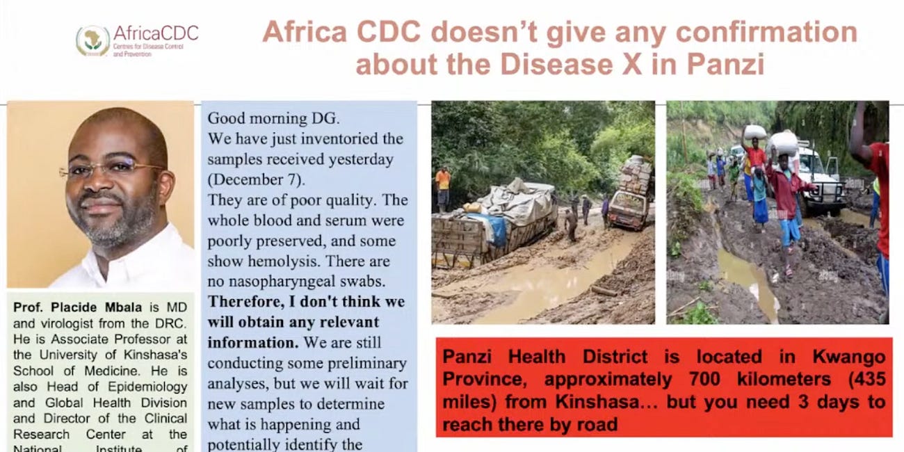 'Disease X' Situation Update