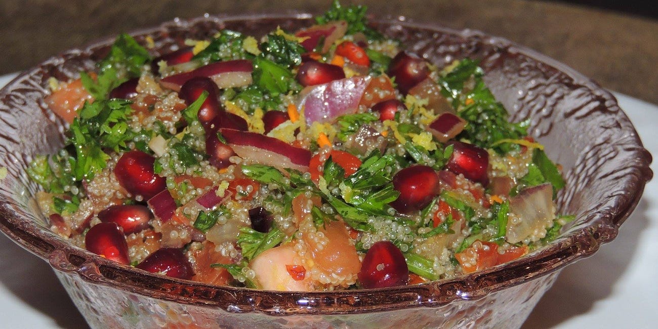 Jeweled Tabbouleh with Ancient Grains and North African Spices