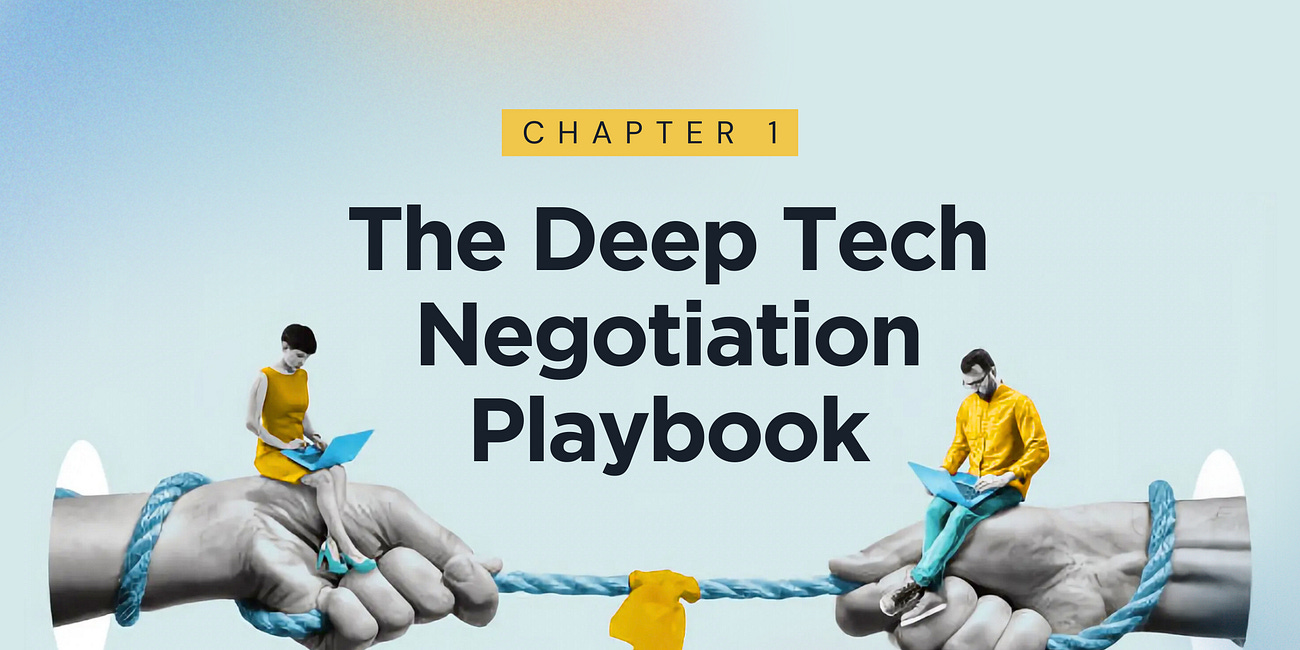 The Deep Tech Negotiation Playbook