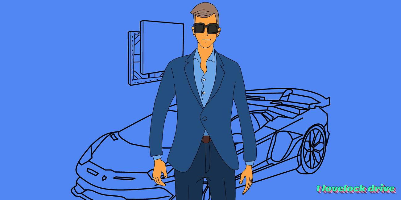 McLaren’s, Artwork And Deep Denial; A Normal Sunday Afternoon In The Suburbs