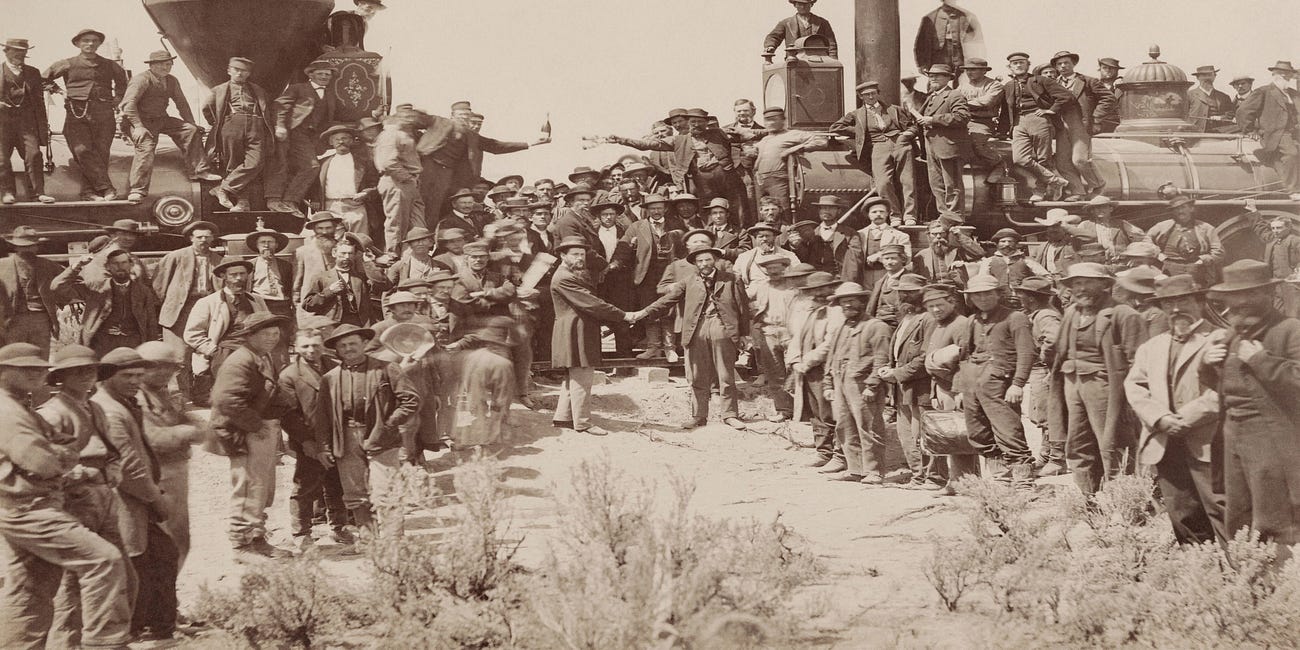 From Sea to Shining Sea: The Heroes and Villains of the First Transcontinental Railroad