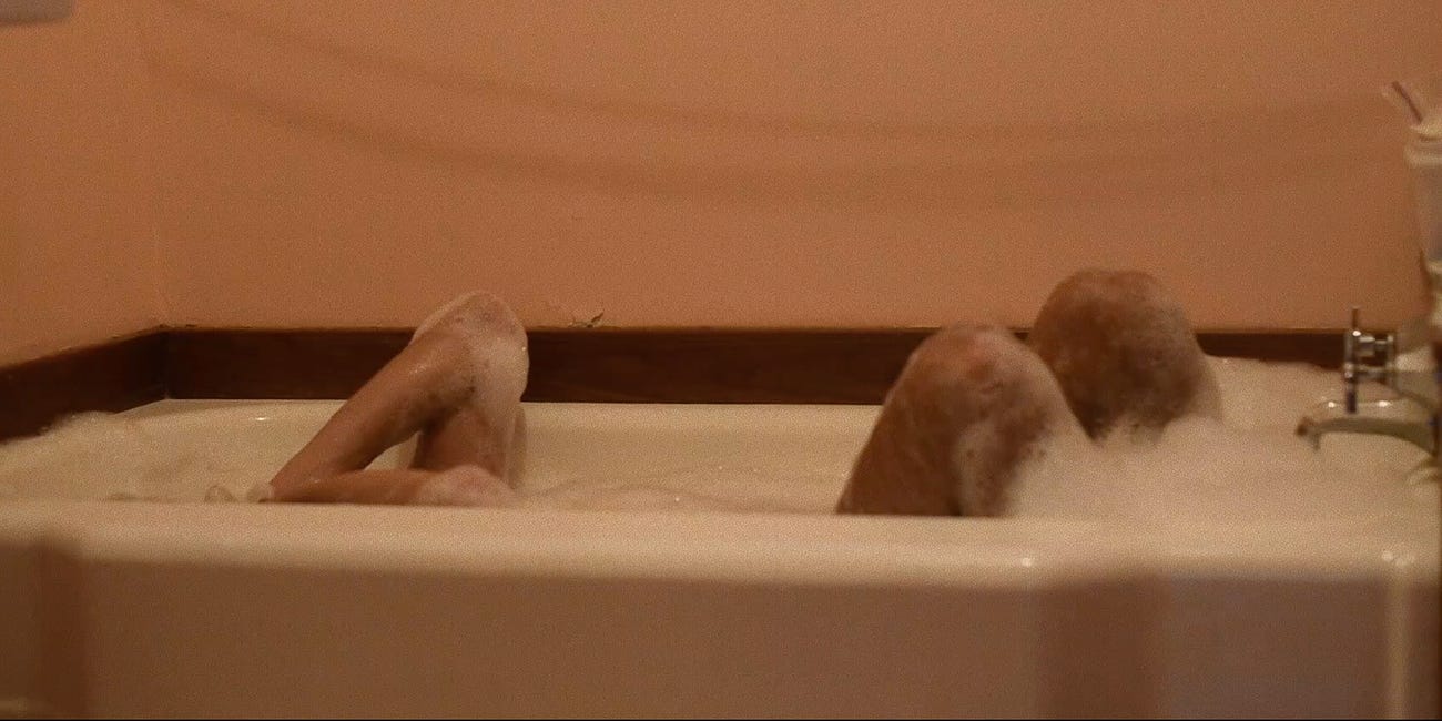between the lines: the bathtub