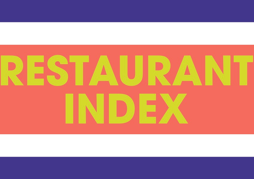 Our Restaurant Index