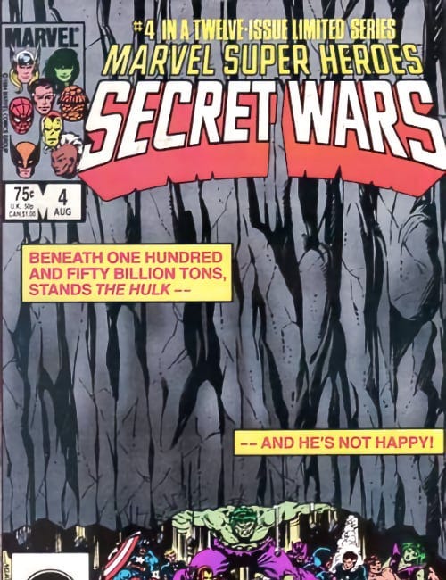 A Lifetime of Superhero Comics — 1984 — Secret Wars 4