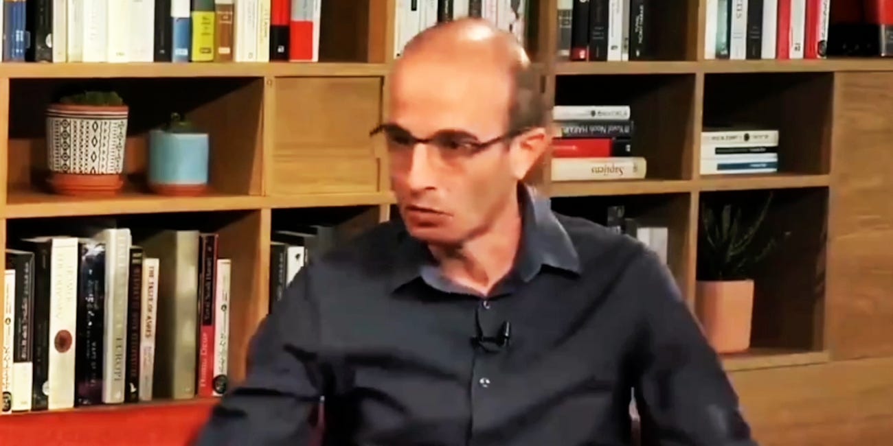 "This is my free will? That's OVER." World Economic Forum's Yuval Harari in 90-seconds