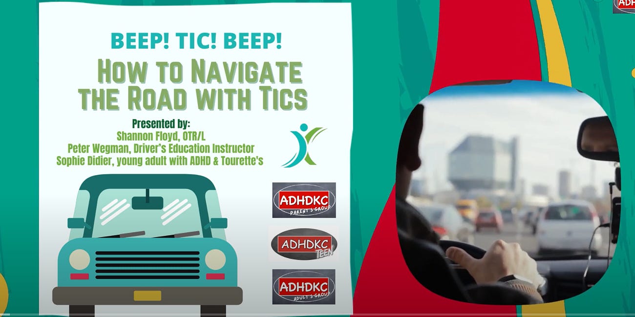 Beep! Tic! Beep! How to Navigate the Road with Tics