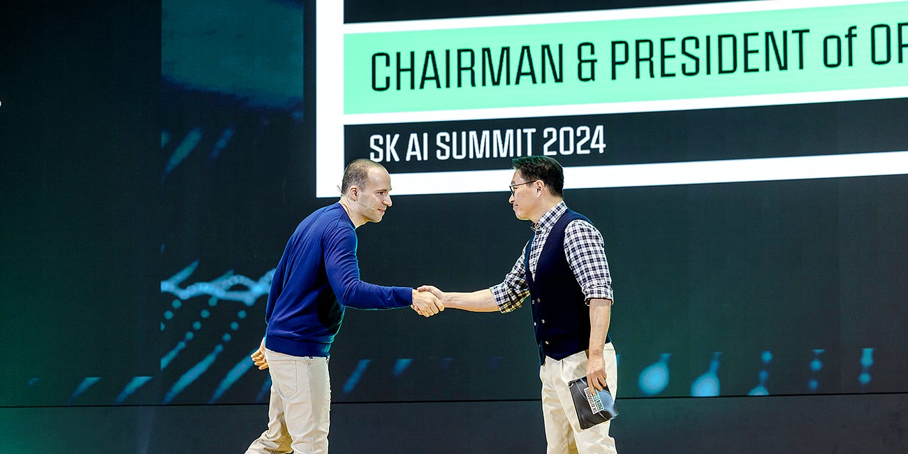 SK AI Summit에 등장한 그렉 브로크만: 그가 공개한 OpenAI의 여정, 그리고 AI가 가져올 변화
