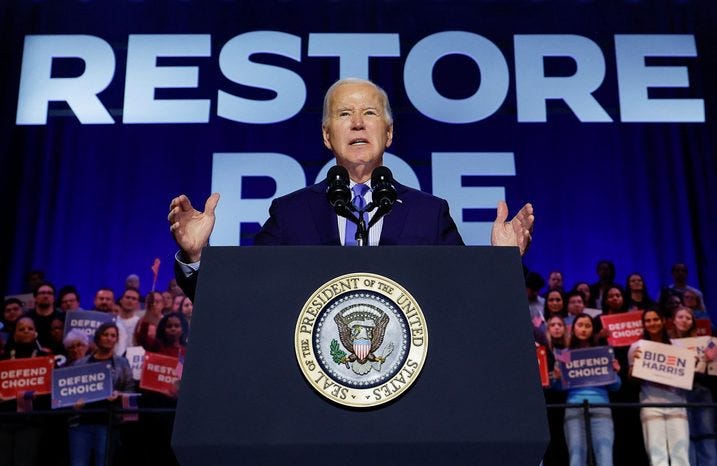 Biden’s First Campaign Rally of 2024 Has One Unifying Message: Restore The Murder of Millions of Babies