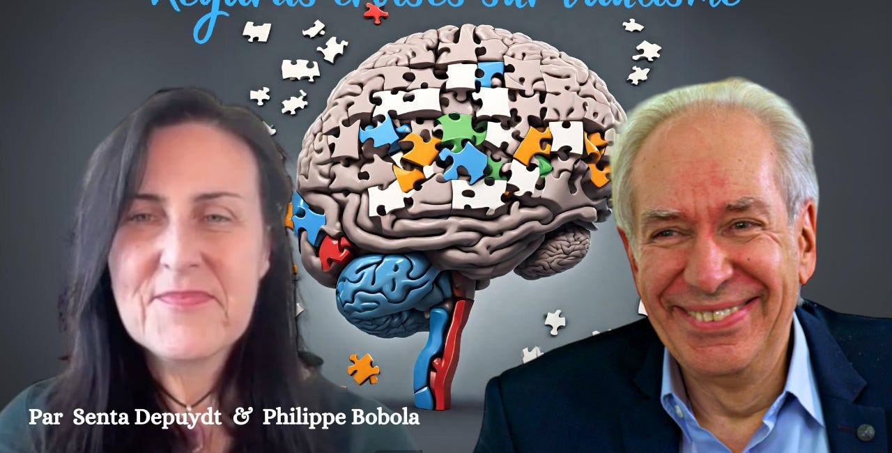 Philippe Bobola et Senta Depuydt : regards croisés sur l'autisme. 