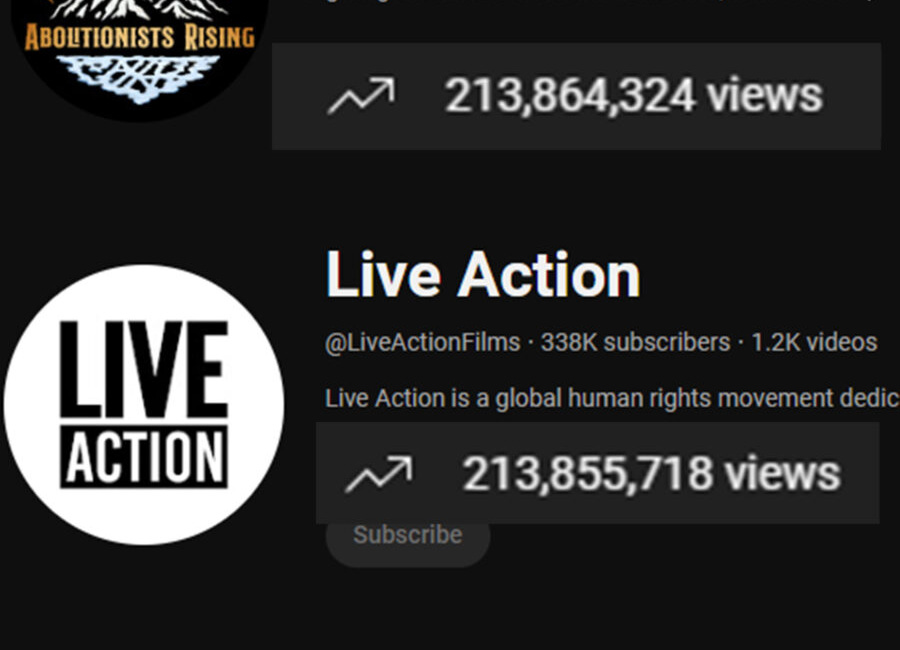 ‘Abolitionist Rising’ Becomes Most Viewed Anti-Abortion Channel on YouTube, Besting Major Pro-Life Orgs