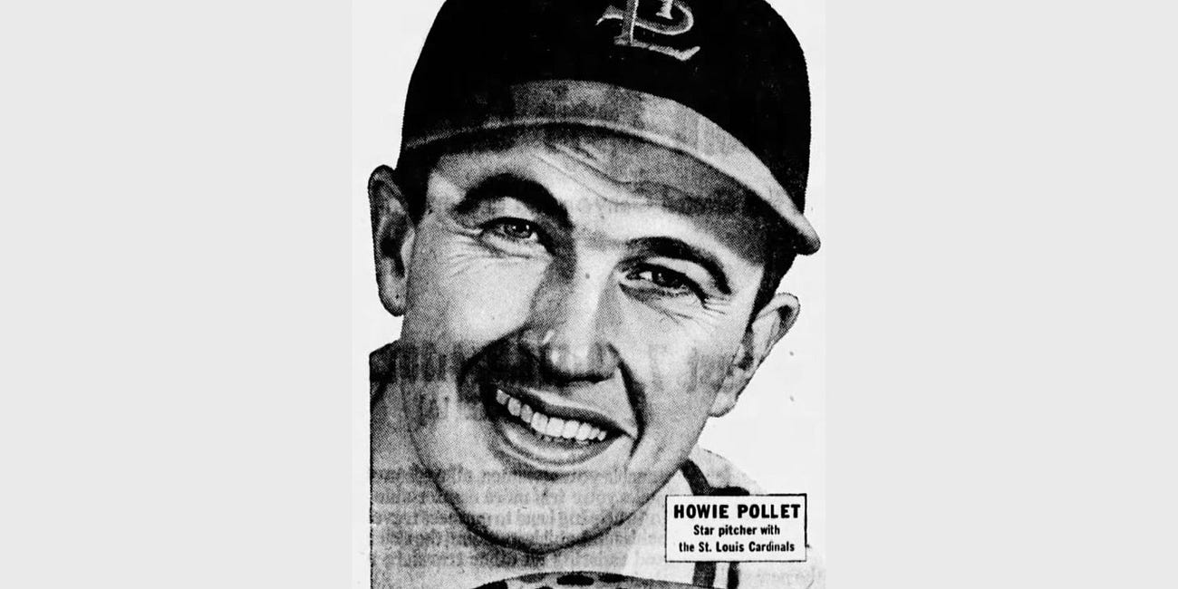 Howie Pollet Triples Twice