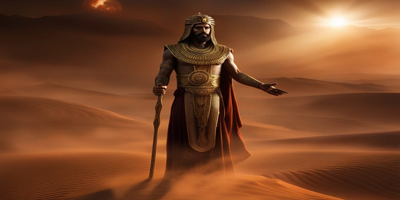 Evoking Baal, mighty demon-god, for wealth, power and dominance