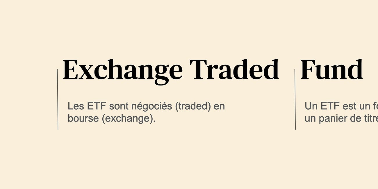 🧩 ETF : La pièce manquante de votre puzzle financier?