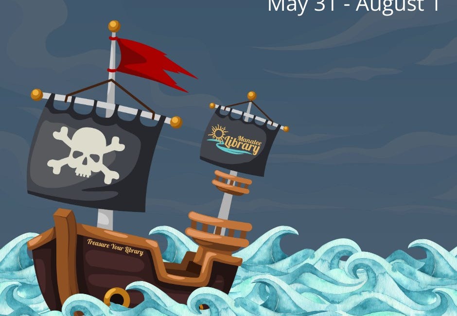 Pirate-Themed Summer Learning Program Sets Sail at Local Libraries on May 31