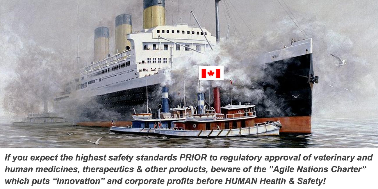 Do you want even LESS proof of safety from Canada's Drug Regulators?