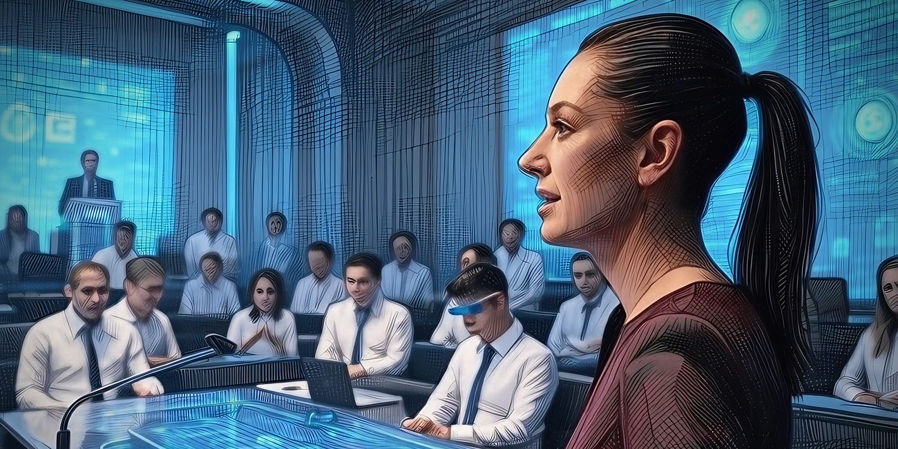 Sheinbaum anuncia la creación del Laboratorio Nacional de Inteligencia Artificial, pero esquiva hablar de regulación del uso de la IA