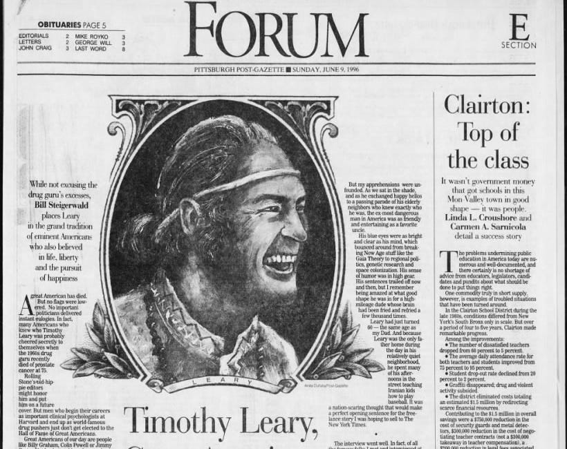 Timothy Leary was a Great American