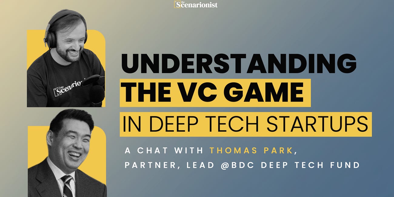 Understanding the VC Game in Deep Tech Startups | Deep Tech Catalyst