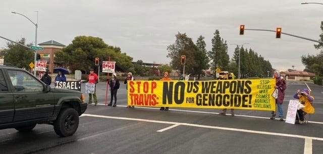 US ARMY VETERANS STAND AGAINST THE GEN0CIDE!