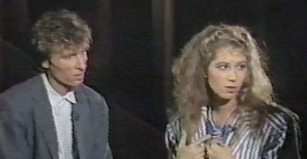 For Paid Subscribers: Amy Grant and Steve Taylor Interview Circa 1985