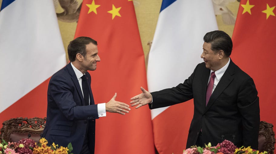 Good Thursday Macron - Xi Jinping Pays Off, Although Gradually: Peace Between China and the West
