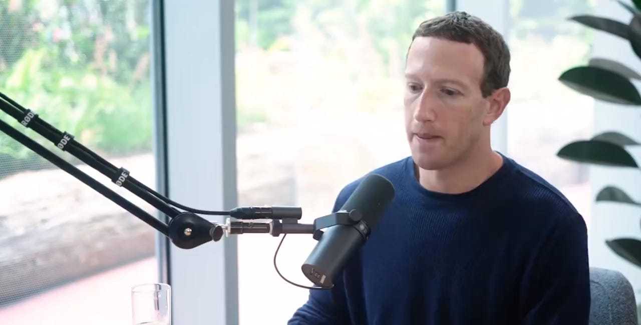 Zuckerberg: "In retrospect...it was debatable or true. That stuff is really tough, right? It really undermines trust."