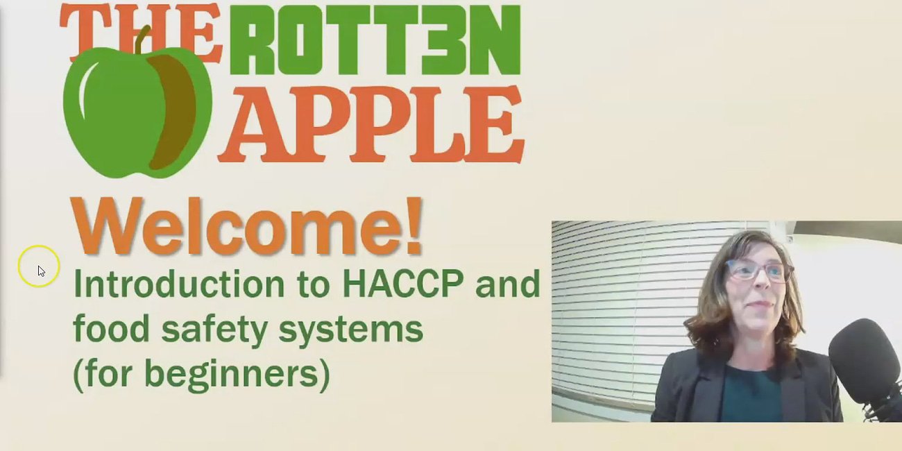 Introduction to HACCP and Food Safety Systems for Complete Beginners