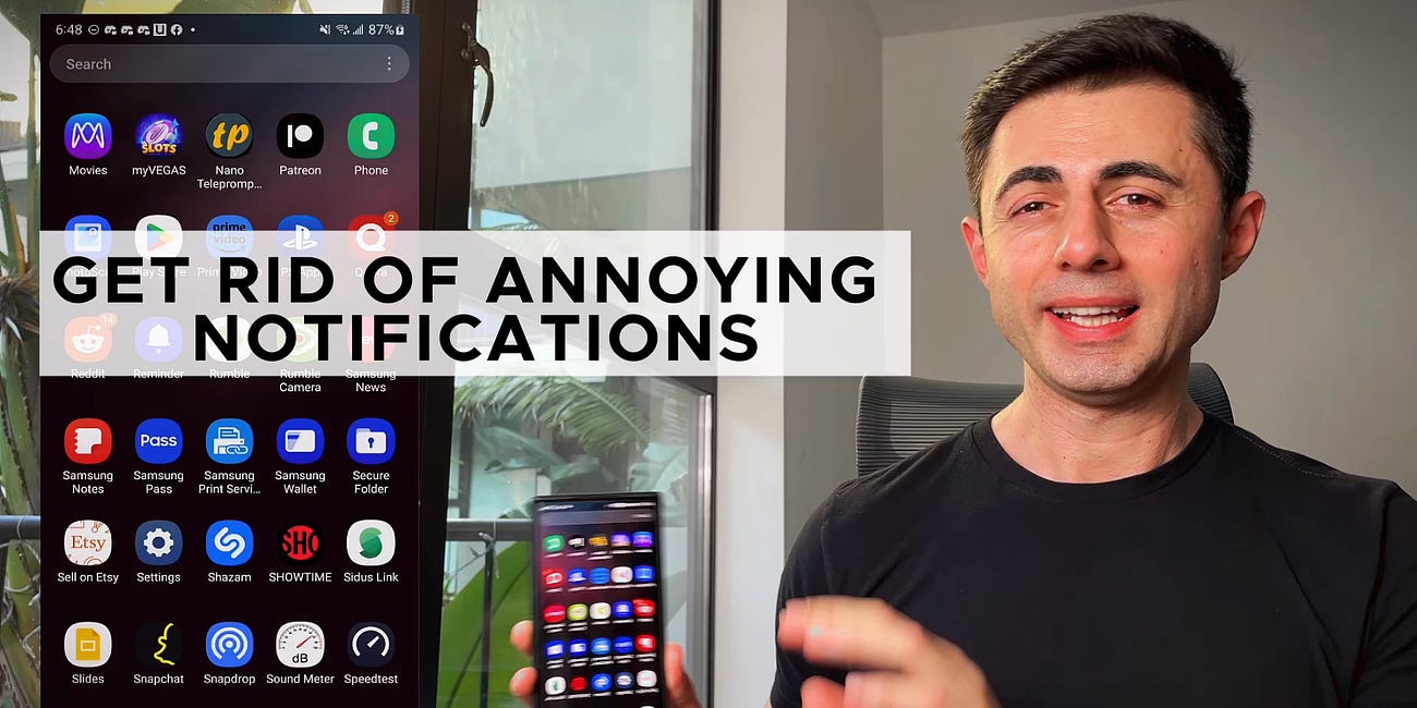 Master Your Notifications - Get Rid of Annoying Battery Draining Notifications