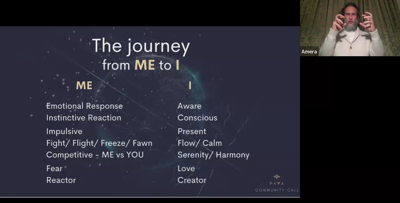 The Journey from Me to I to All // Moses Garelik - PAUA Community Call Recording