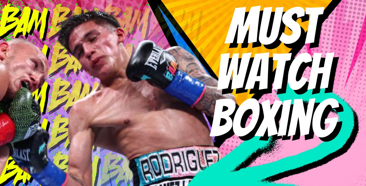 Bam Rodriguez is must watch boxing